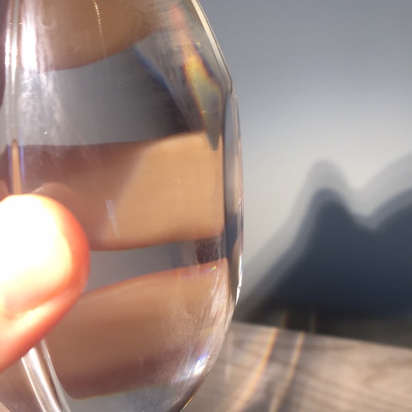 Clear Glass football 🏈 made in Italy - Picture 5 of 6